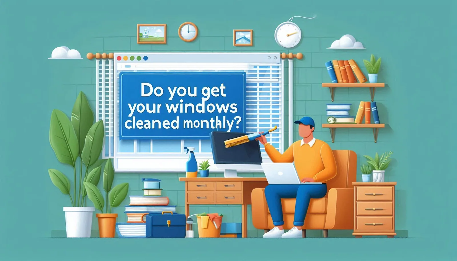 Do You Get Your Windows Cleaned Monthly?