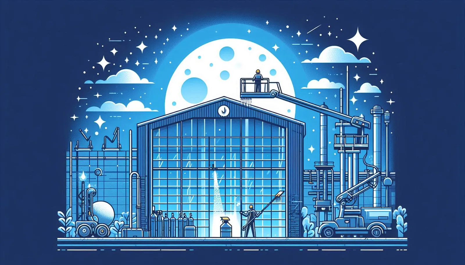 Industrial Window Cleaning for Large-Scale Needs