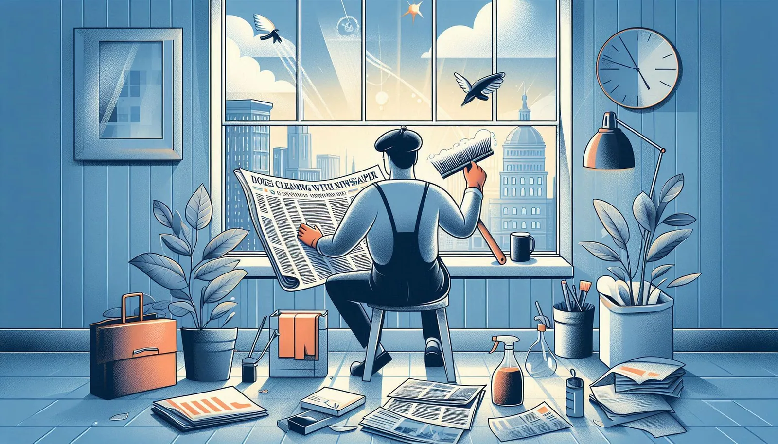 Does Cleaning Windows With Newspaper Really Work?