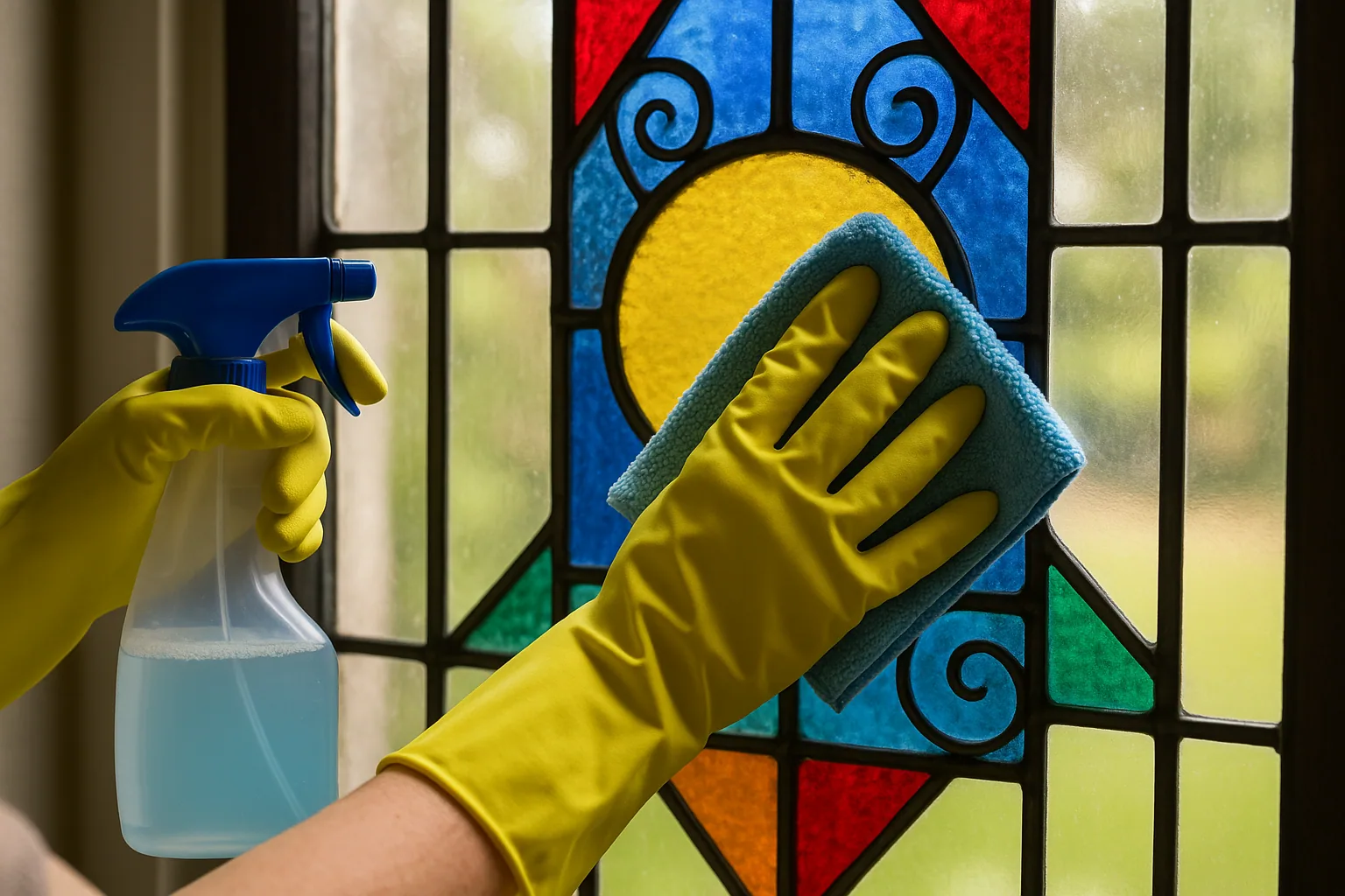 How to Clean Stained Glass Windows Safely and Effectively