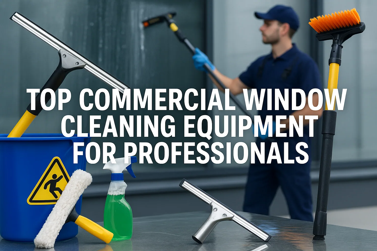 Top Commercial Window Cleaning Equipment for Professionals