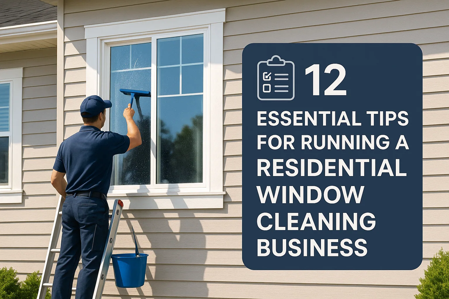 12 Essential Tips for Running a Residential Window Cleaning Business