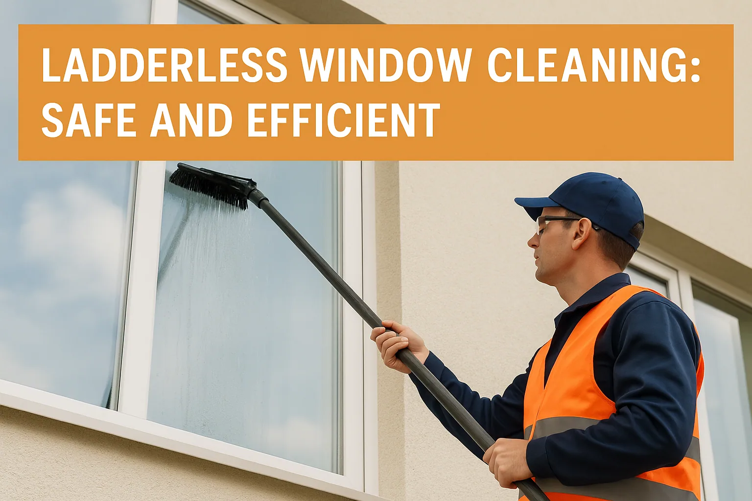 Ladderless Window Cleaning: Safe and Efficient